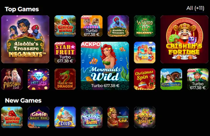 WinsPark Casino France jeux